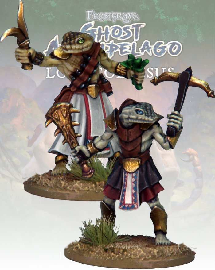  Frostgrave Ghost Archipelago Tribals : Toys & Games