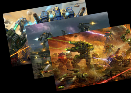 BATTLETECH SUPERSIZE POSTERS SET