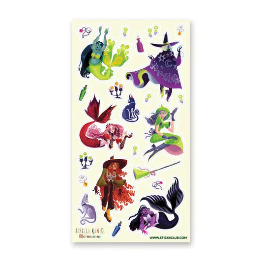 MAGICAL PEOPLES STICKER SHEET