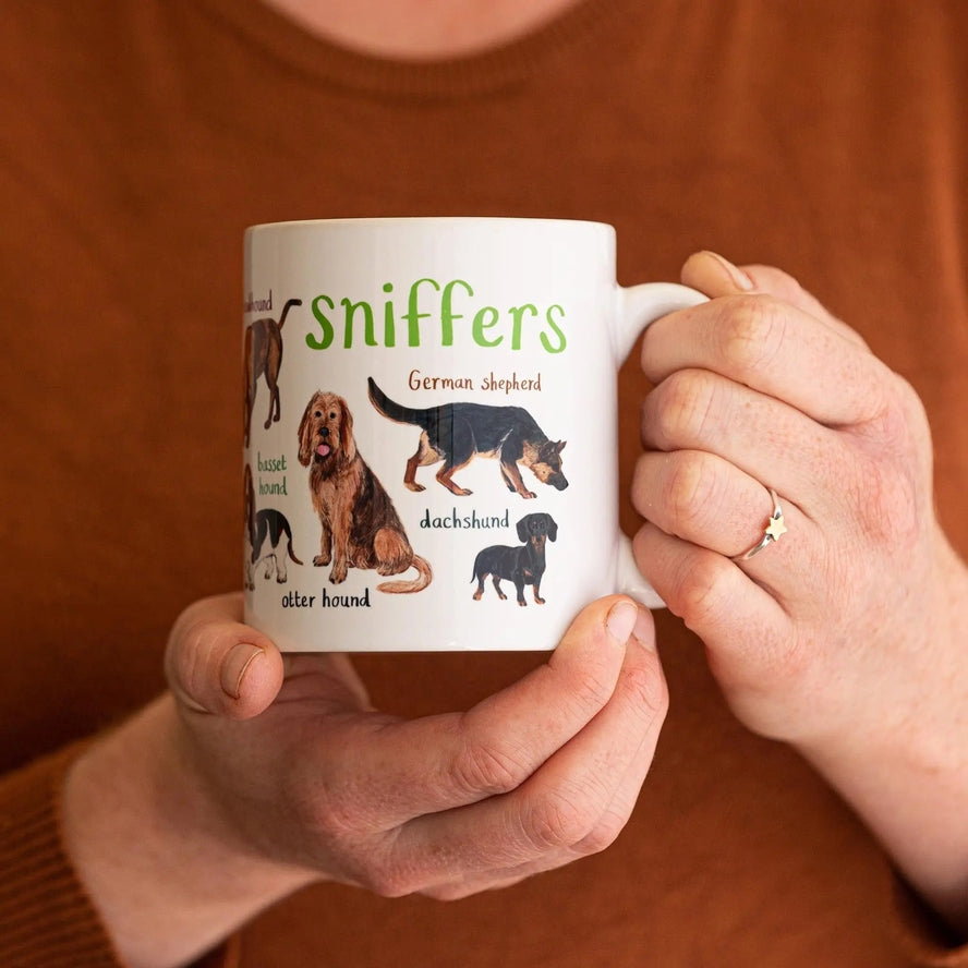 PUNNY SNIFFERS DOG MUG