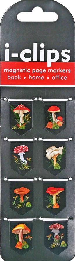 MUSHROOM MAGNETIC CLIP BOOKMARK