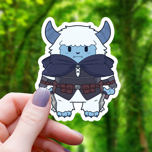 YETI ROGUE TTRPG STICKER