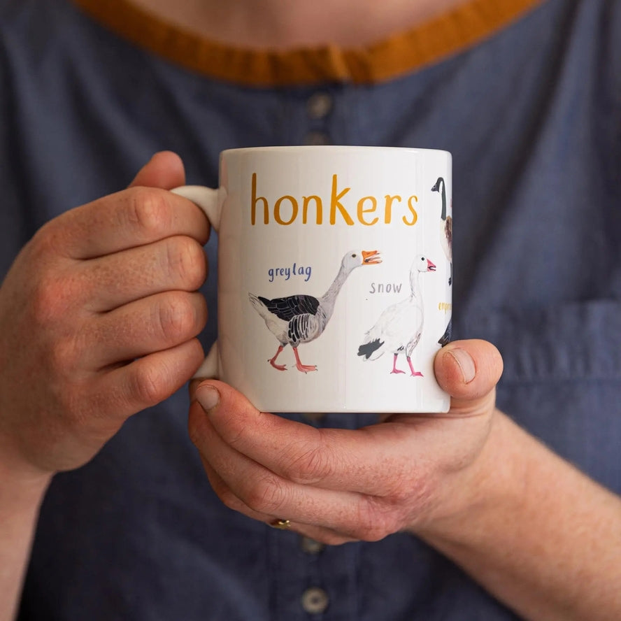 PUNNY HONKERS GEESE MUG