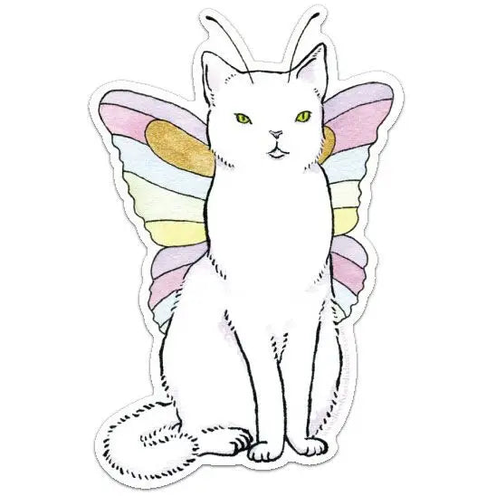 CATTERFLY STICKER