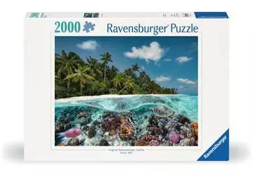 A DIVE IN THE MALDIVES 2000PC PUZZLE