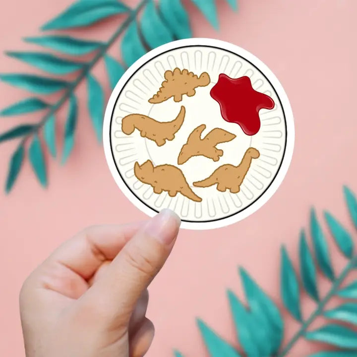 DINO NUGGETS STICKER