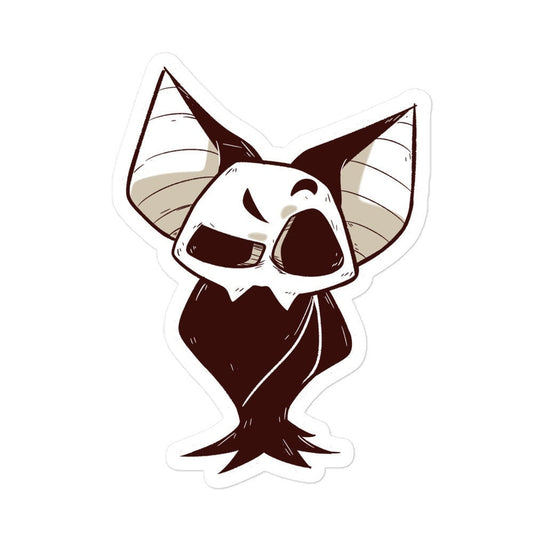 SKULL BAT STICKER