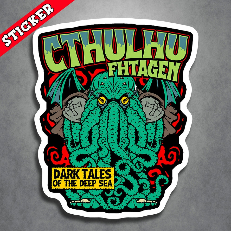 CTHULHU FHTAGEN STICKER