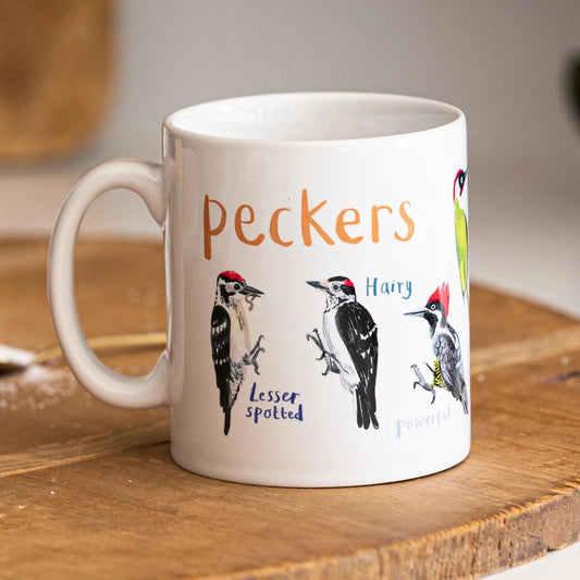 PUNNY PECKERS BIRD MUG