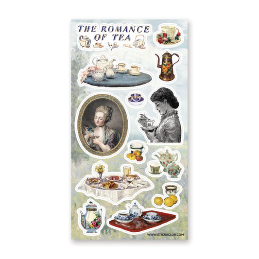 ROMANCE OF TEA STICKER SHEET