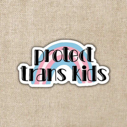 PROTECT TRANS KIDS STICKER