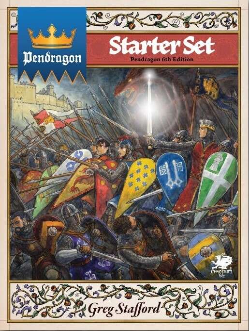 PENDRAGON STARTER SET RPG