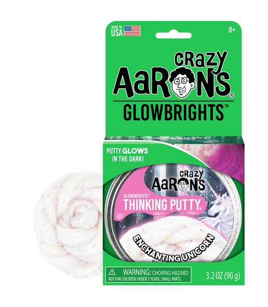 CRAZY AARON'S THINKING PUTTY ENCHANTING UNICORN