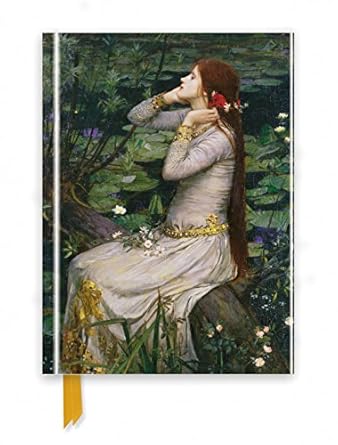 OPHELIA BY JOHN WATERHOUSE BLANK JOURNAL