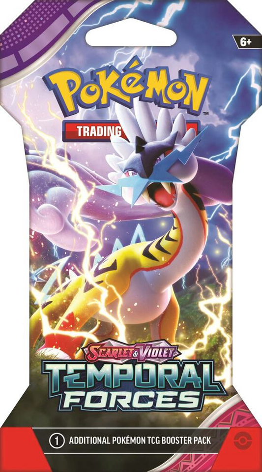 POKEMON S&V TEMPORAL FORCES SLEEVED BOOSTER PACK