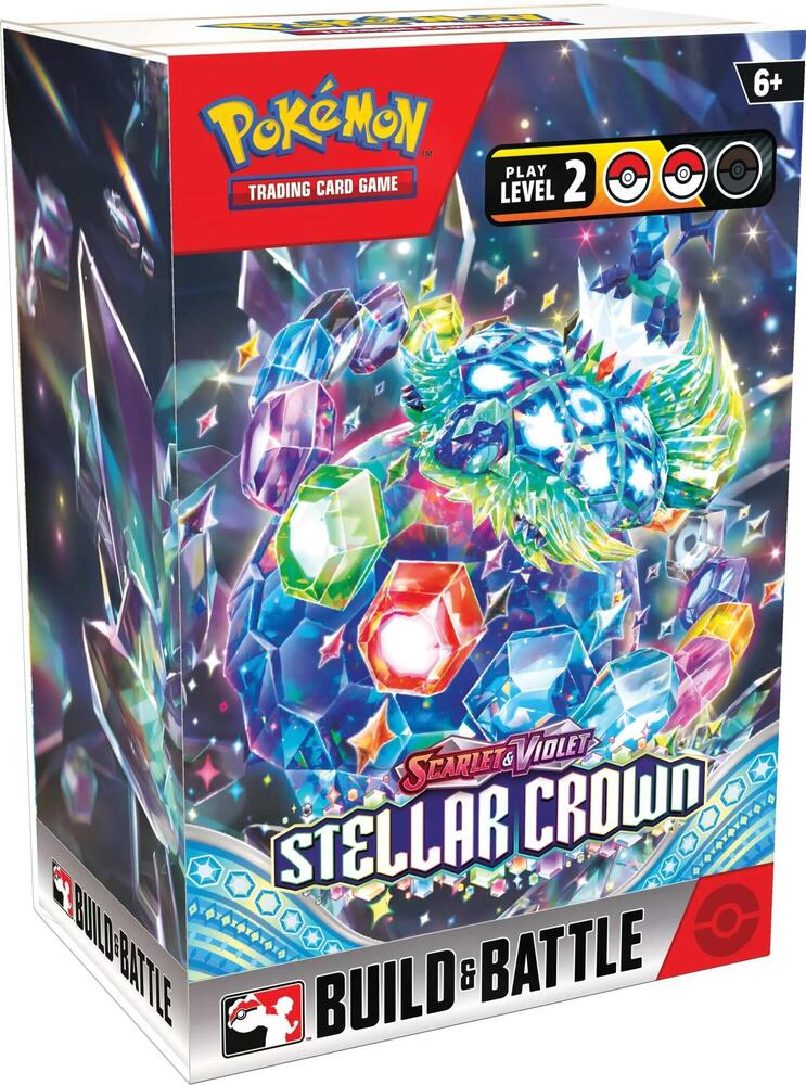 POKEMON: STELLAR CROWN BUILD AND BATTLE BOX