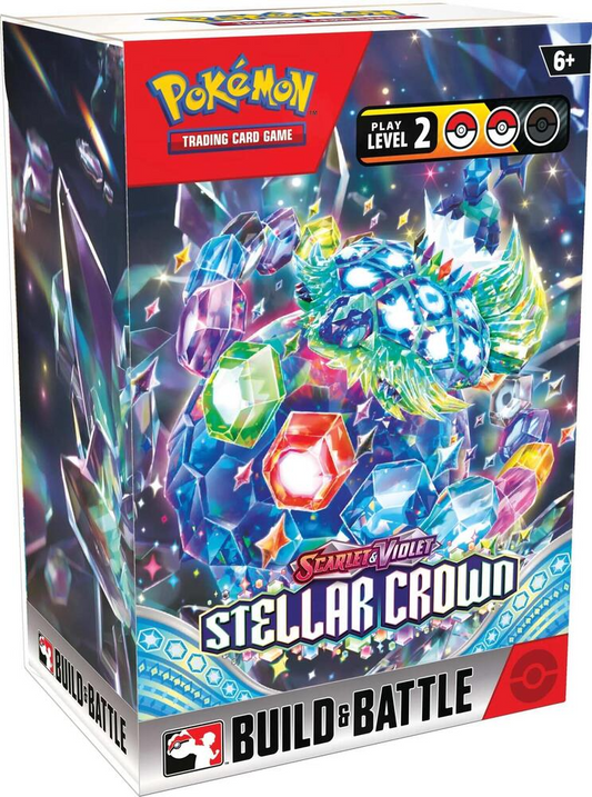 POKEMON: STELLAR CROWN BUILD AND BATTLE BOX