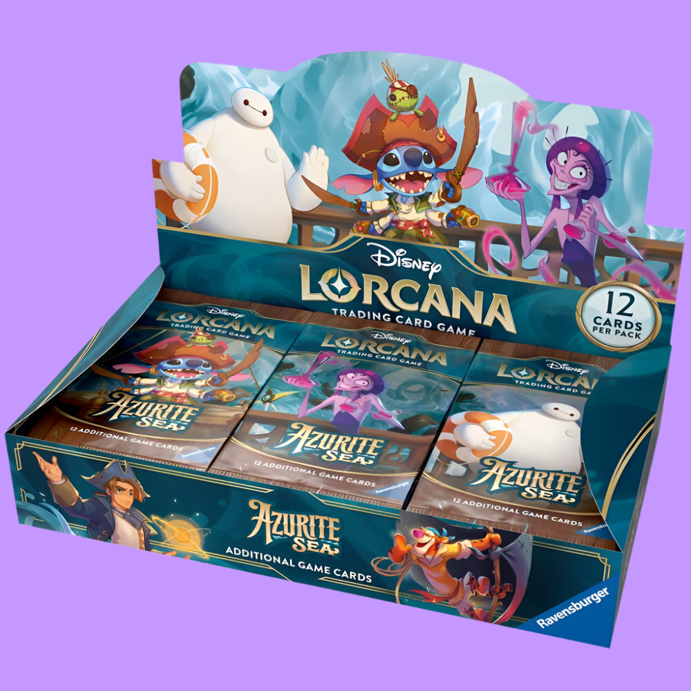 DISNEY LORCANA AZURITE SEA BOOSTER BOX