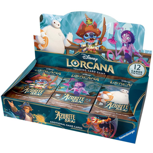 DISNEY LORCANA AZURITE SEAS BOOSTER BOX