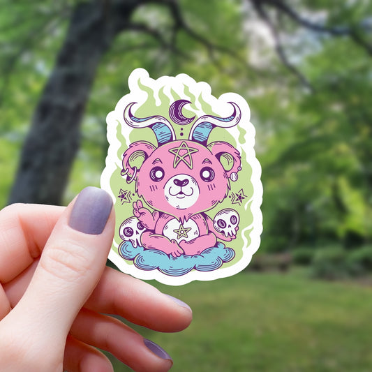 BAPHOBEAR KAWAII STICKER