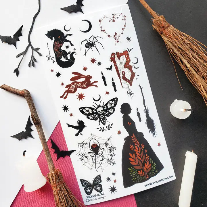 DARK FAIRYTALE STICKER SHEET