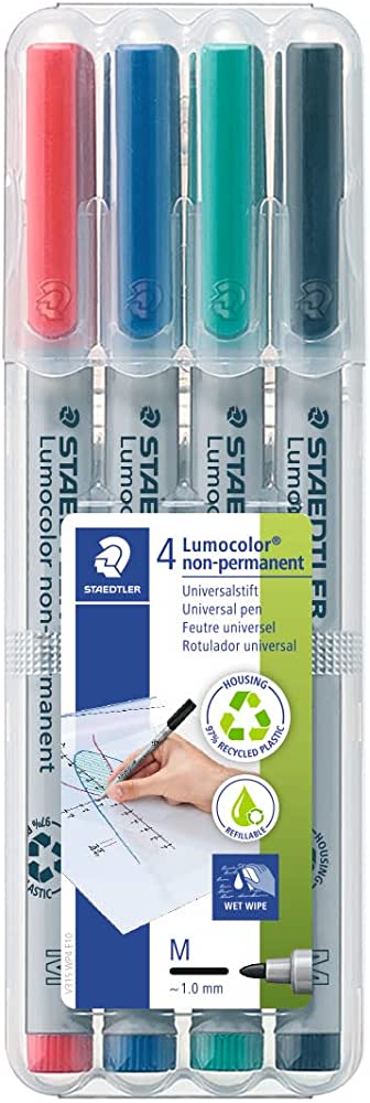 LUMOCOLOR MARKERS (4 CT.)