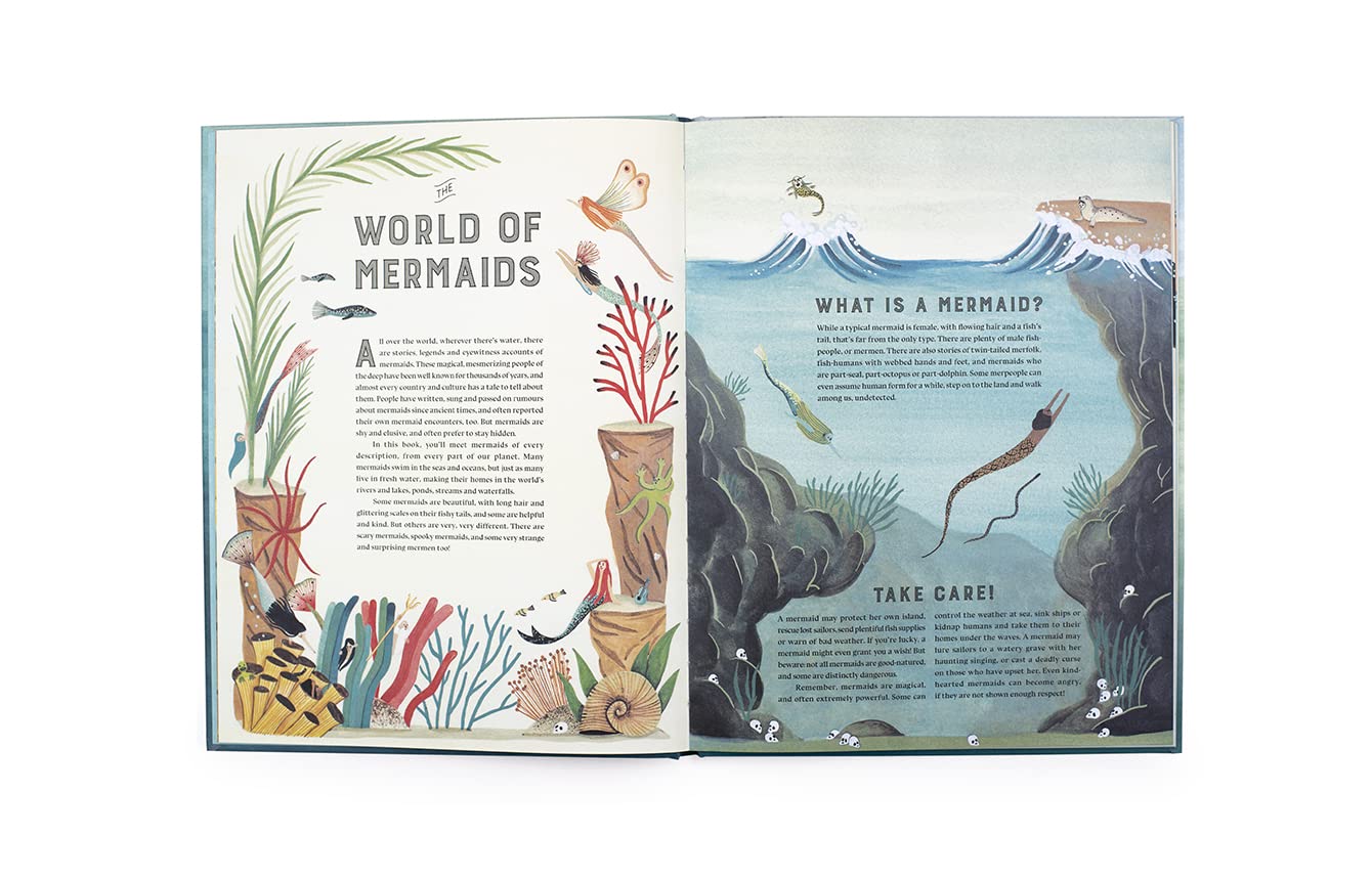 MERMAID ATLAS: MERFOLK OF THE WORLD BY ANNA CLAYBOURNE AND MIREN ASIAIN LORA