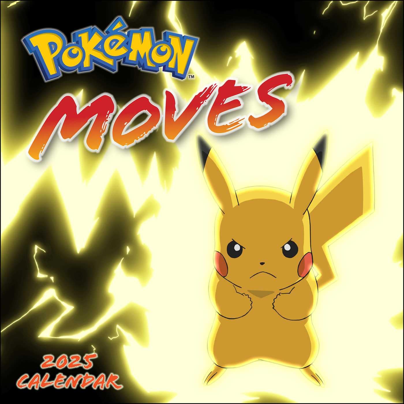 POKEMON MOVES 2025 CALENDAR