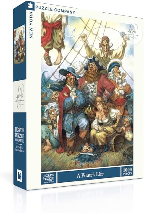 A PIRATE'S LIFE 1000PC PUZZLE