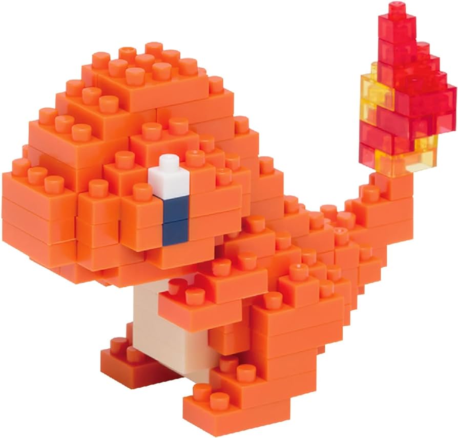 CHARMANDER POKEMON NANOBLOCKS – Games and Stuff