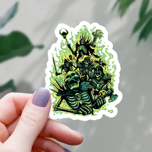 NECROMANCER ARMY STICKER