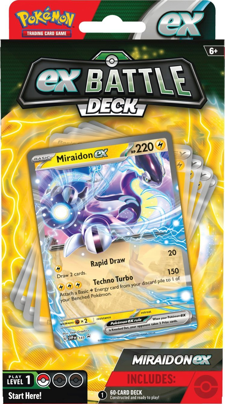 POKEMON: MIRAIDON EX BATTLE DECK