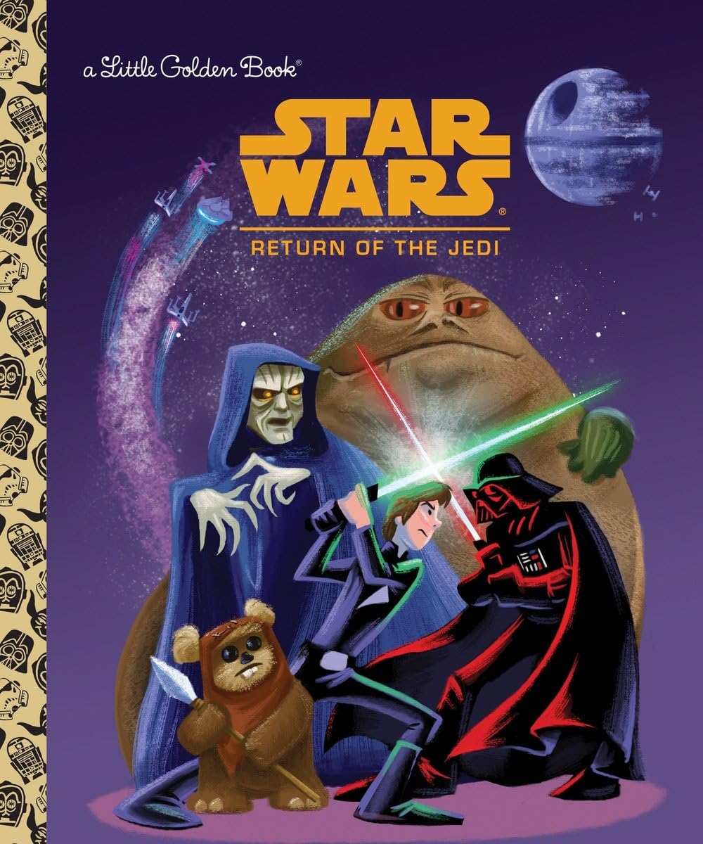 STAR WARES RETURN OF THE JEDI (A LITTLE GOLDEN BOOK)