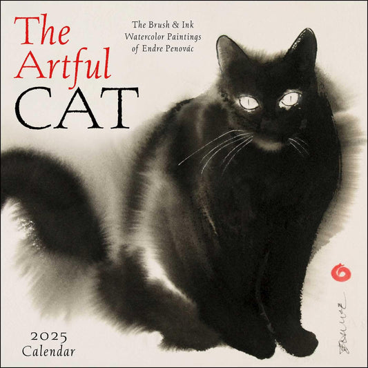 THE ARTFUL CAT CALENDAR 2025