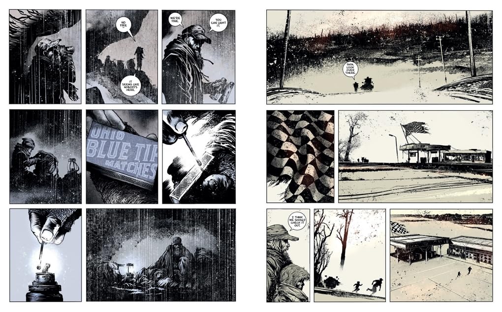 THE ROAD BY CORMAC MCCARTHY (GRAPHIC NOVEL) ADAPTED BY MANU LARCENET