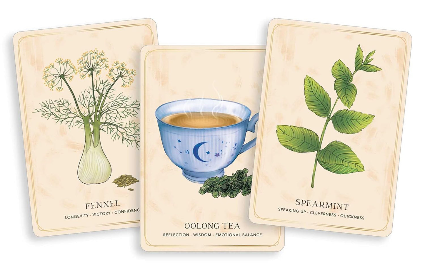 THE HERBAL TEA MAGIC FOR THE MODERN WITCH ORACLE DECK