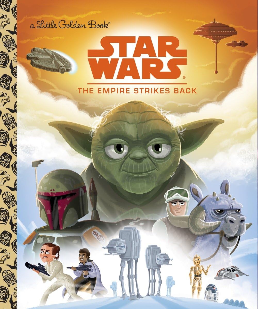 STAR WARES THE EMPIRE STRIKES BACK (A LITTLE GOLDEN BOOK)