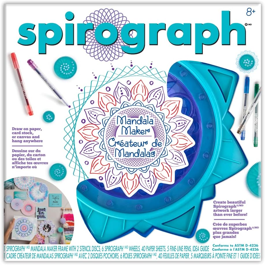 SPIROGRAPH MANDALA SET