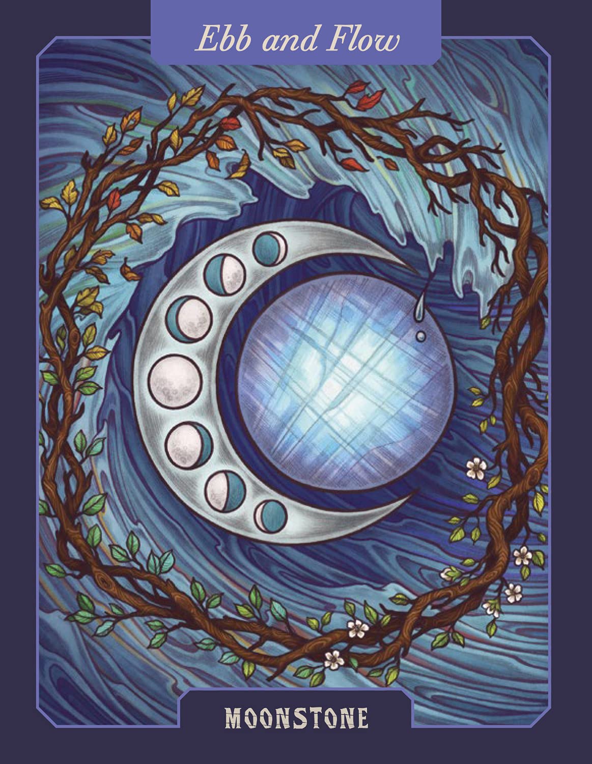 THE ILLUSTRATED CRYSTALLARY ORACLE CARDS BY MAIA TOLL