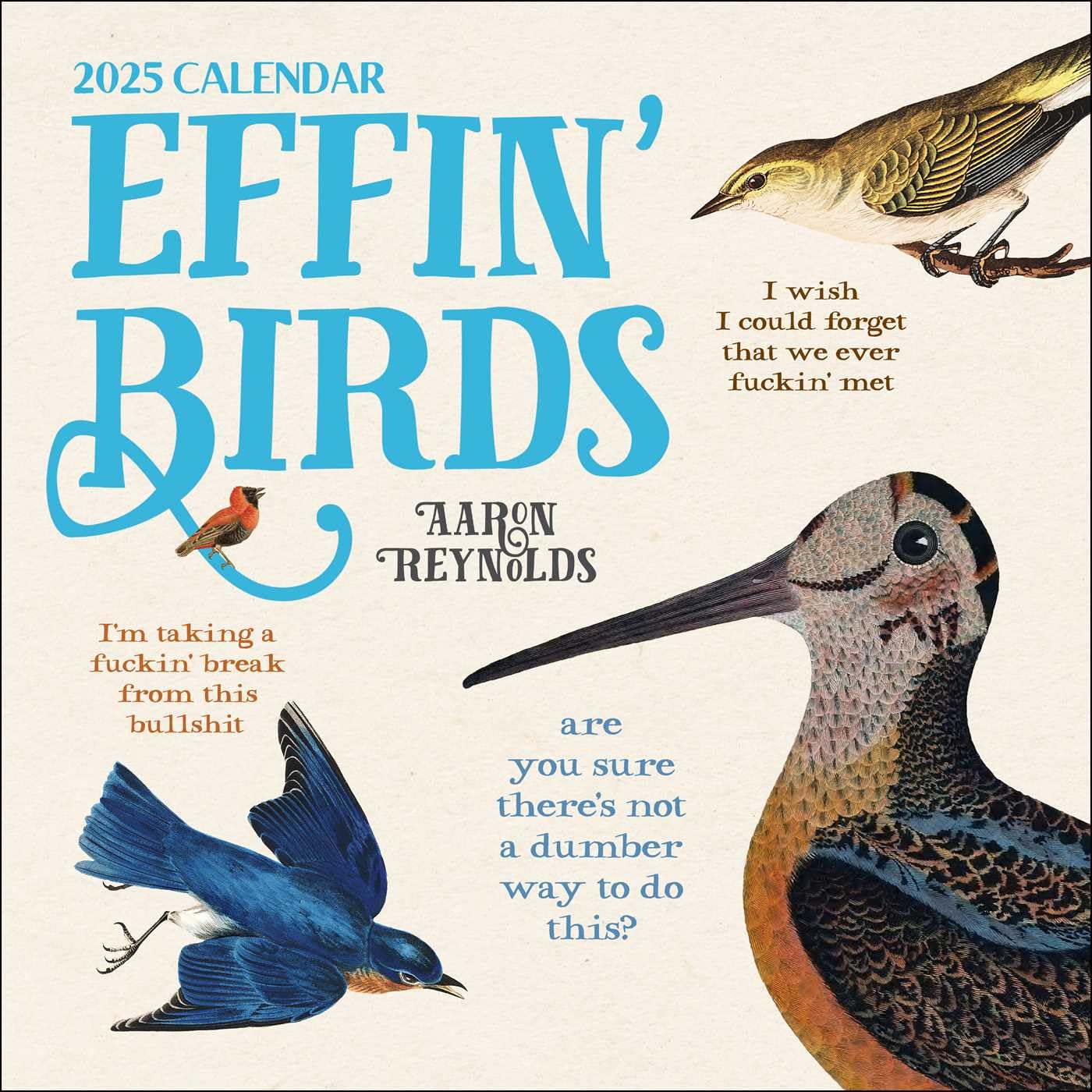 EFFIN' BIRDS CALENDAR 2025