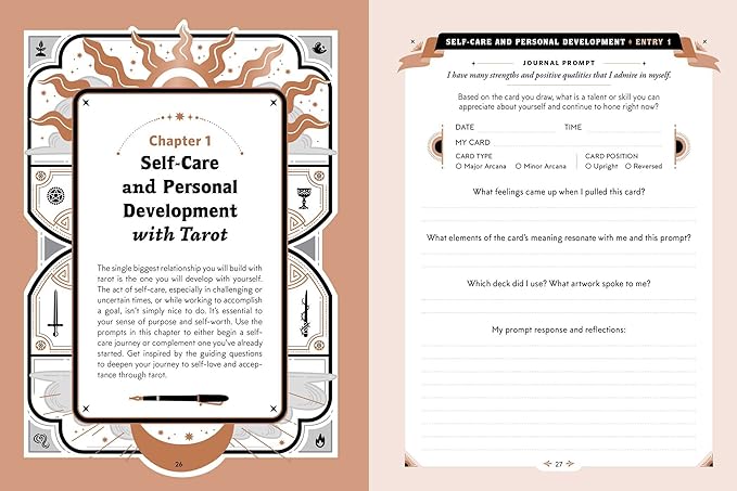 THE ONE CARD TAROT JOURNAL BY MARIA SOFIA MARMANIDES