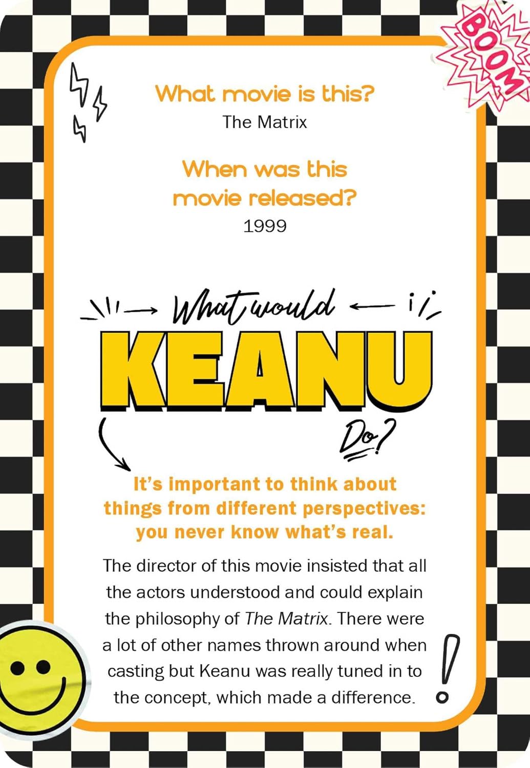 WHAT WOULD KEANU DO? INSPIRATION CARDS