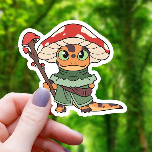 SALAMANDER DRUID RPG STICKER