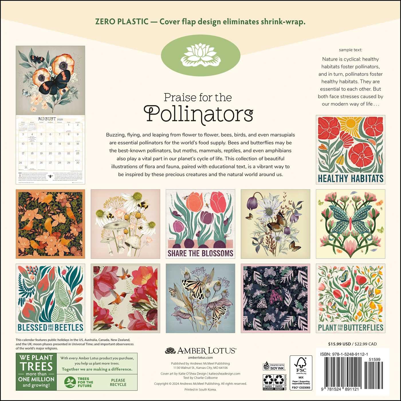 PRAISE FOR THE POLLINATORS CALENDAR 2025