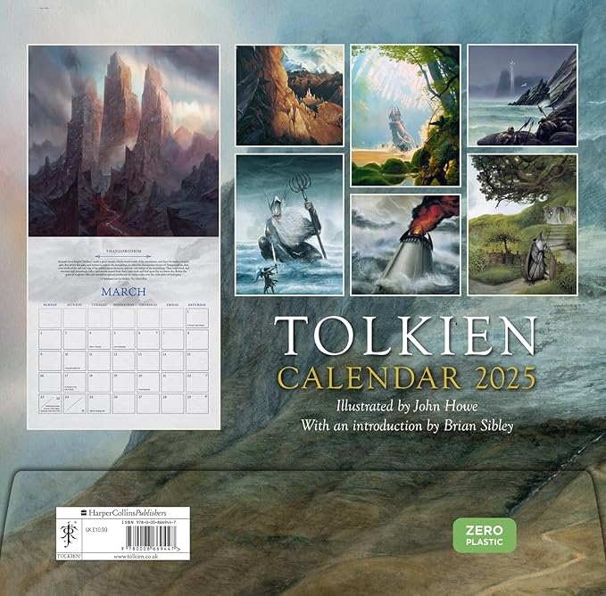 TOLKIEN CALENDAR 2025