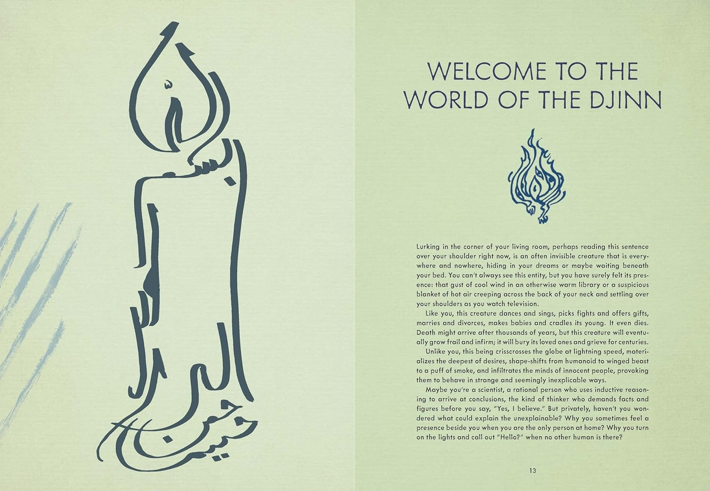 DJINN-OLOGY: AN ILLUMINATED COMPENDIUM OF SPIRITS AND STORIES FROM THE MUSLIM WORLD EDITED BY SEEMA YASMIN AND ILLUSTRATED BY FAHMIDA AZIM