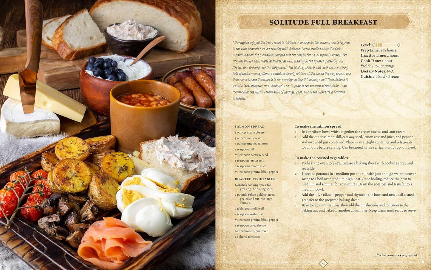 ELDER SCROLLS THE OFFICIAL COOKBOOK VOL. 2