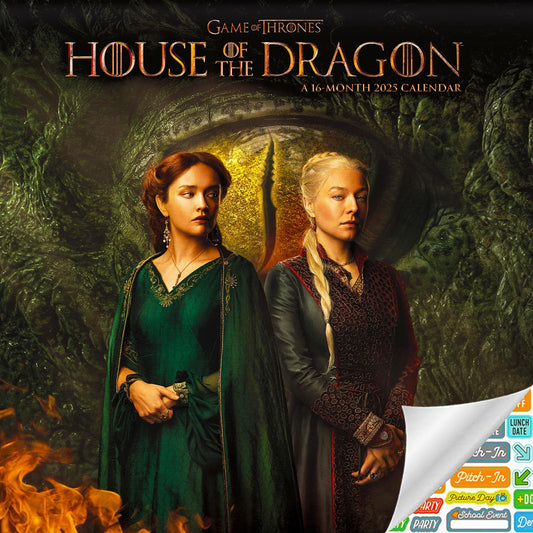 HOUSE OF THE DRAGON CALENDAR 2025