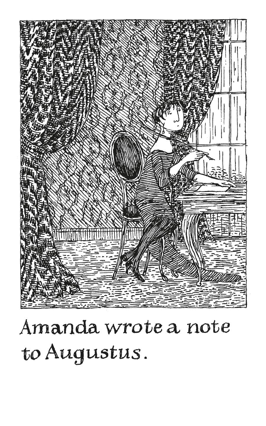 THE HELPLESS DOORKNOB (A SHUFFLED STORY) BY EDWARD GOREY