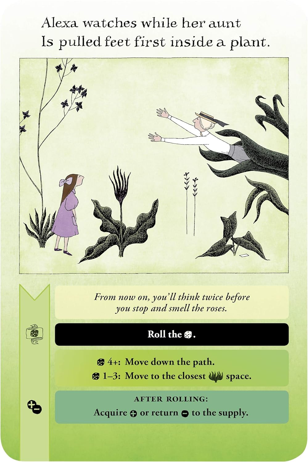 ESCAPE FROM THE EVIL GARDEN AN EDWARD GOREY BOARD GAME